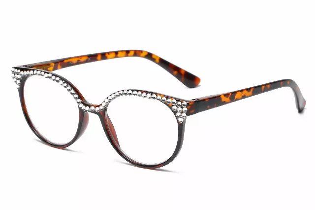 R2980 Rhinestones cat eye — +2.00(1dz)