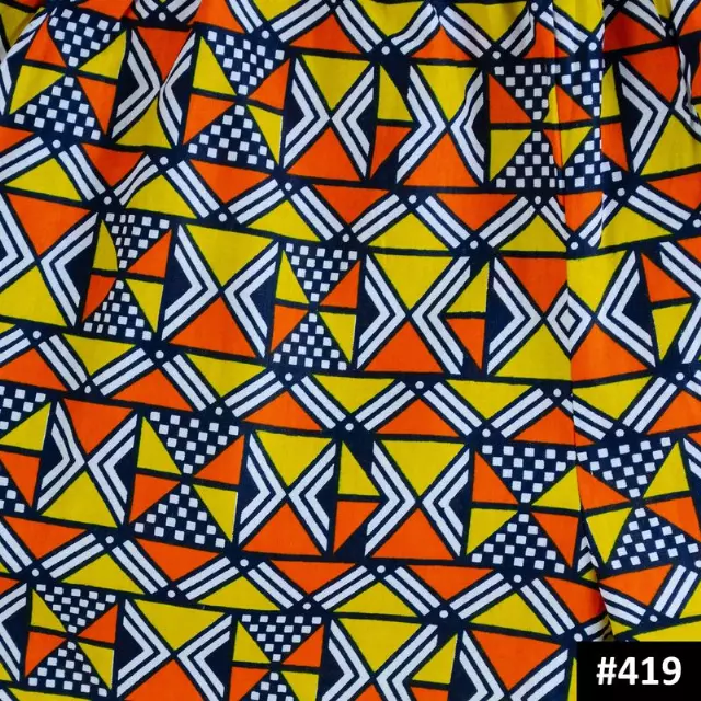 7257 -Ankara Top (3/pk) Free Size - ON SALE - $7.50 Each — FREE / Print-419