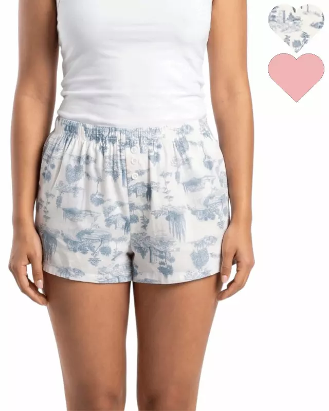 Alora 2-Pack Sleep Shorts — Baby Blue / S