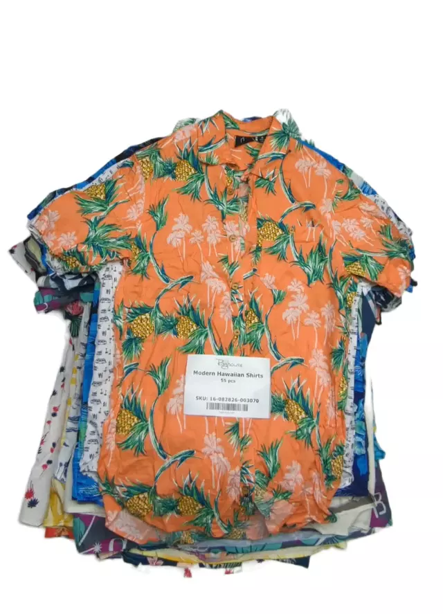 Modern Hawaiian Shirts 55 pcs