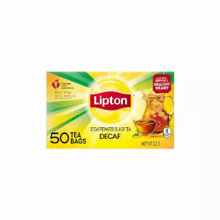 Lipton Decaf Black Tea Cups – 50 Ct, 12 Packs