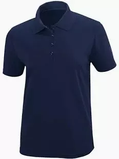 #822-NP Gildan Polyester Women’s Navy Polo Shirt (Small) – $1.50 each (36 Pieces)
