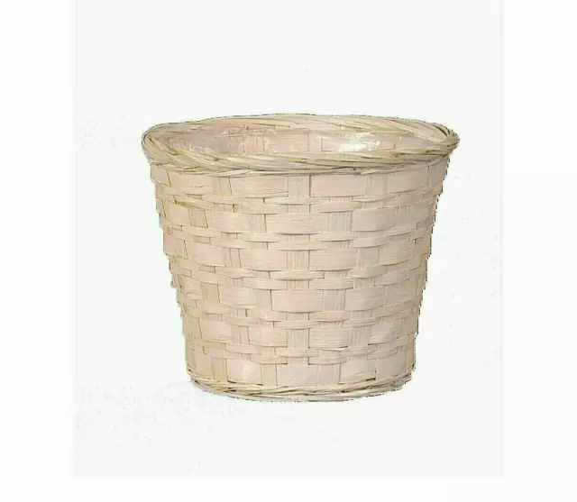 MS1745-9WW – 9” WW bamboo pot sewn-in-liner (fits 8” pot) 8” depth-“each” Min 12 – Case 60 pcs