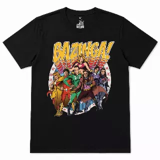 THE BIG BANG THEORY BAZINGA T-SHIRT BLACK