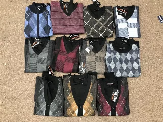 Men's wholesale sweaters assortment 48pcs.