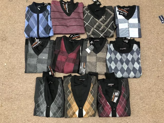 Men's wholesale sweaters assortment 48pcs.
