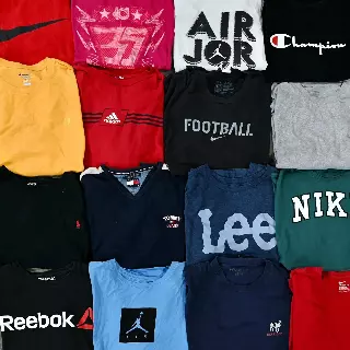 Wholesale Branded T-Shirts (10 Pieces) — All Sizes / Modern