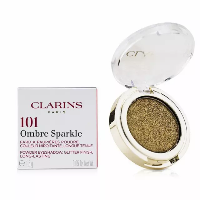WHOLESALE CLARINS OMBRE SPARKLE POWDER EYESHADOW 0.05 OZ - GOLD DIAMOND 101 - 50 PIECE LOT