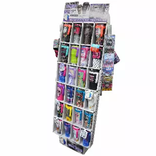 30 oz Insulated Stainless-Steel Cup with Handle Assortment Floor Display - 54 Pieces Per Retail Ready Display Kit 88408