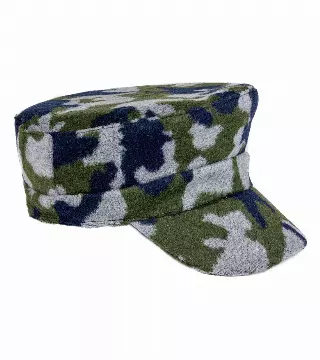 Magid Camo Print Cadet Cap — GREEN