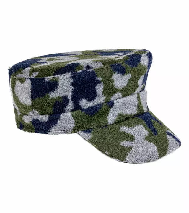 Magid Camo Print Cadet Cap — GREEN