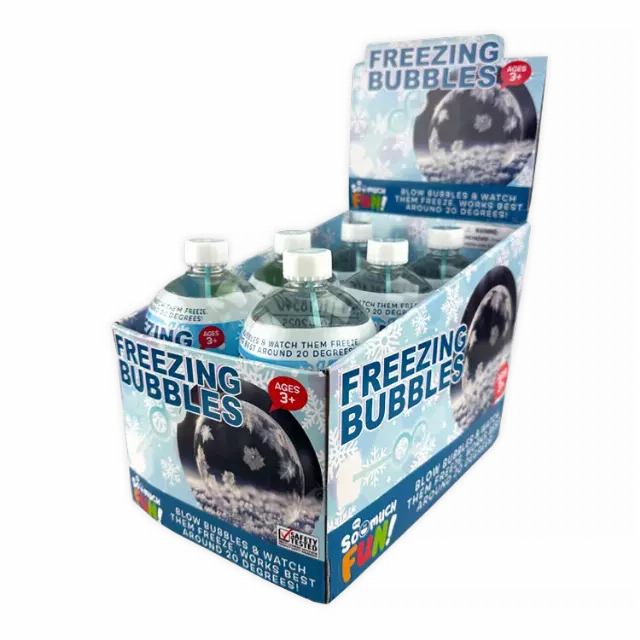 Freezing Icy Bubbles - 12 Pieces Per Retail Ready Display 26154