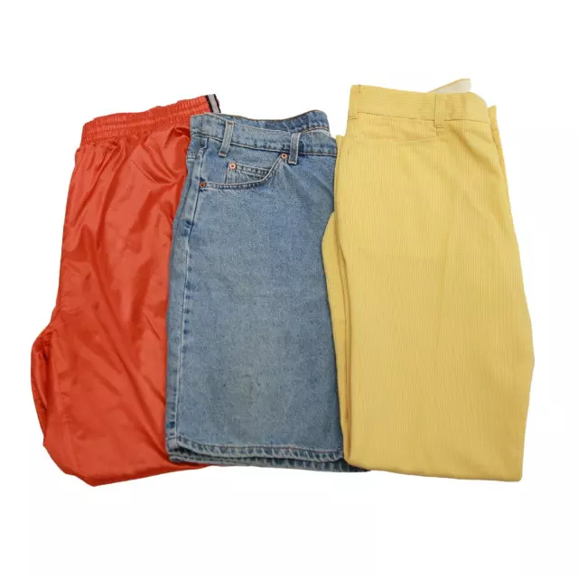 Vintage & Modern Men's Plus Sized Pants Mix Of 10