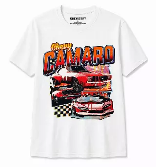 CHEVY CAMARO T-SHIRT WHITE