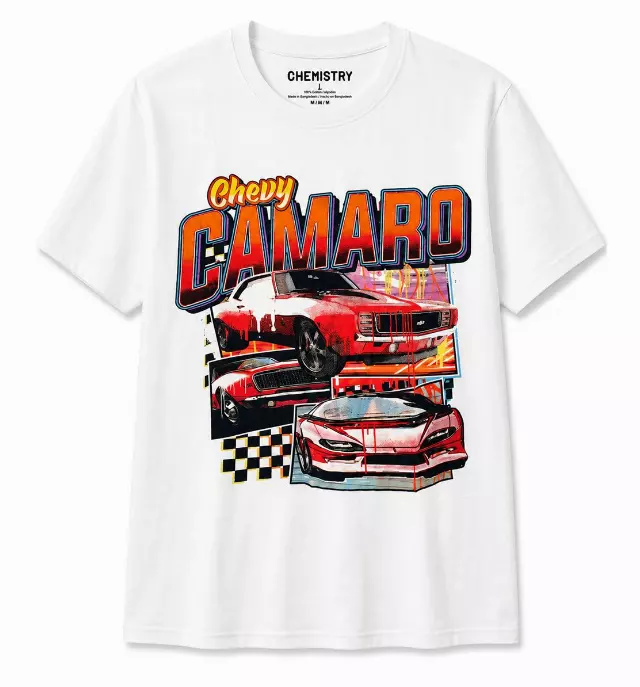 CHEVY CAMARO T-SHIRT WHITE