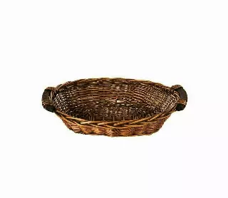 MS1576-14 – 14” Oval Honey Stain Tray N-Liner-“each” Min 12 – Case 30 pcs