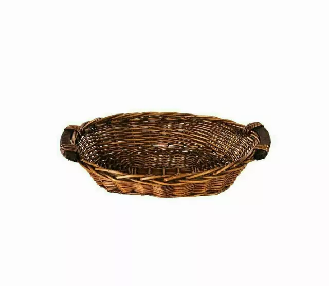 MS1576-14 – 14” Oval Honey Stain Tray N-Liner-“each” Min 12 – Case 30 pcs