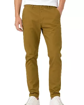 Men's Dress Pants #P61 — Dark Camel / 30-32-34-36-38