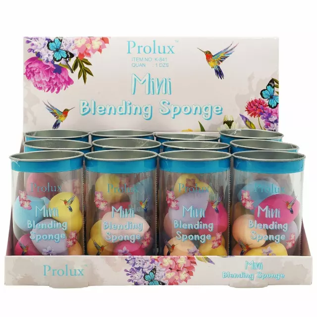 Prolux Mini Blending Sponge - Wholesale Display 12 Units (K-841)
