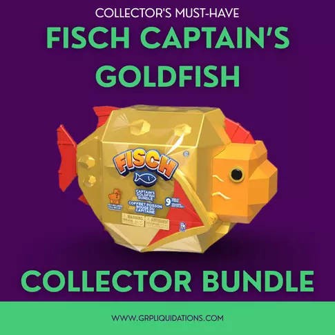 Fisch Captain's Goldfish Collector Bundle · 4 units · as is