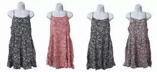 #575-7583 Short Floral Spaghetti Dress – XS-L – $3.00 each (12 Pieces)