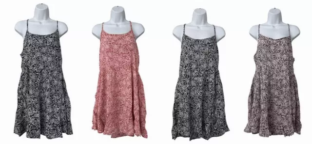 #575-7583 Short Floral Spaghetti Dress – XS-L – $3.00 each (12 Pieces)