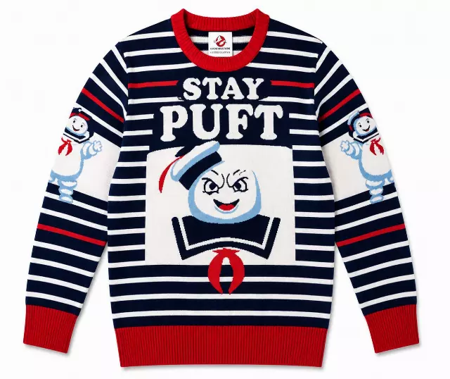 GHOSTBUSTERS STAY PUFT CHRISTMAS SWEATER GUSM2459