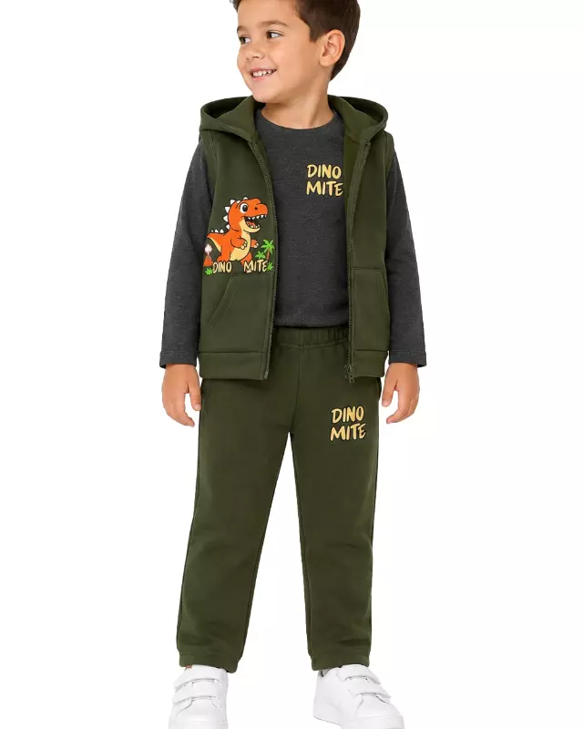 Boys' 3PC Fleece Set #T13