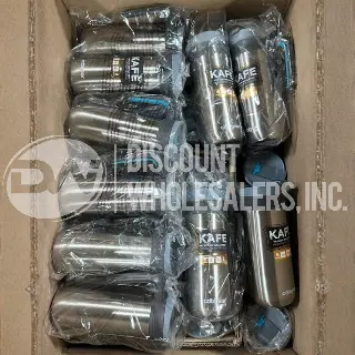 Cool Gear Kafe Vacuum Insulated Stainless Steel Travel Mug 14.5 Fl Oz (64 Pcs Lot)