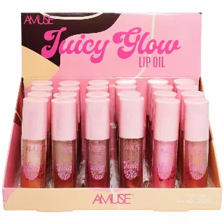 Amuse Juicy Glow Lip Oil - Wholesale Display 24 Units (LIP2231)
