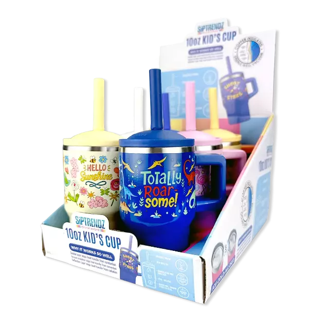 10 oz Insulated Kid's Cup - 6 Pieces Per Retail Ready Display 26145