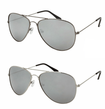 #3-SE676 Aviator Mirrored Sunglasses – $2.40 each (12 Pair)