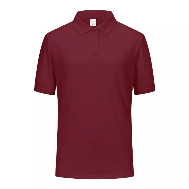 Men's Breathable Active Polo Shirts- Style #LHT14- $5.25/Unit MINIMUM 24 PCS-PLEASE SEE DESCRIPTION - S-2XL — Wine