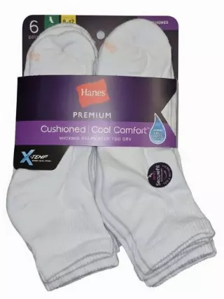 #6-H-6488 Women’s Ankle Socks – $3.20 Per 6 Pair Pack (14 Packs)