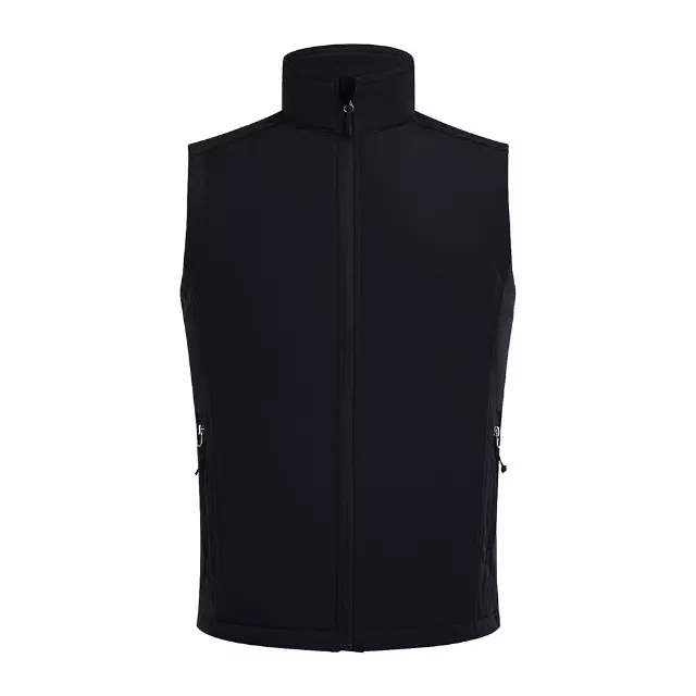 Men's core shell vest asst. color - Style #MV154 - $12.50/ Unit MINIMUM 12 PCS - PLEASE SEE DESCRIPTION — Black