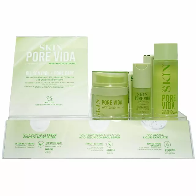 Beauty Creations Pore Vida - Wholesale Display 18 Units + 3 Tester (SK-PV)