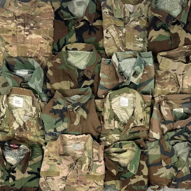 Wholesale Army Camo Shirts (10 Pieces)