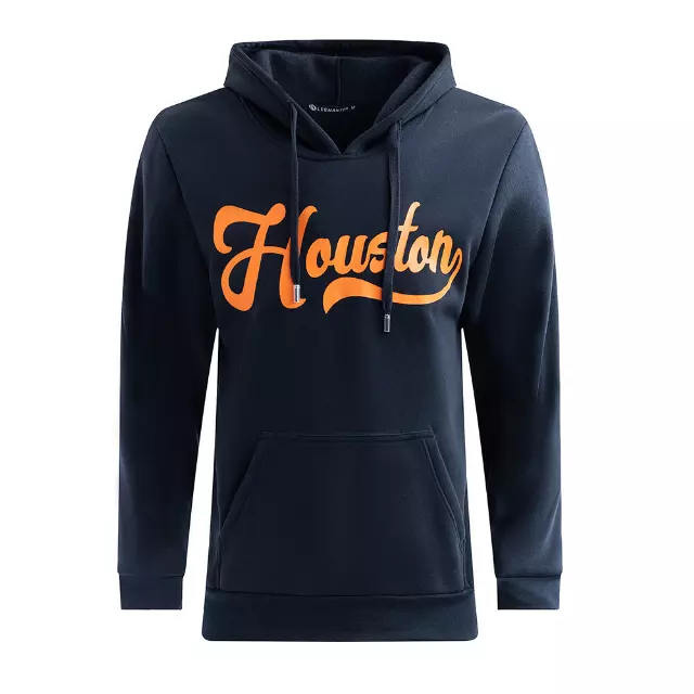Men’s Pullover Fleece Hoodie with Drawcords and Kangaroo Pockets – Houston - Style #MFJ172-5 -$8.50/Unit - 24 PCS/CS - PLEASE SEE DESCRIPTION (Copy) — Navy