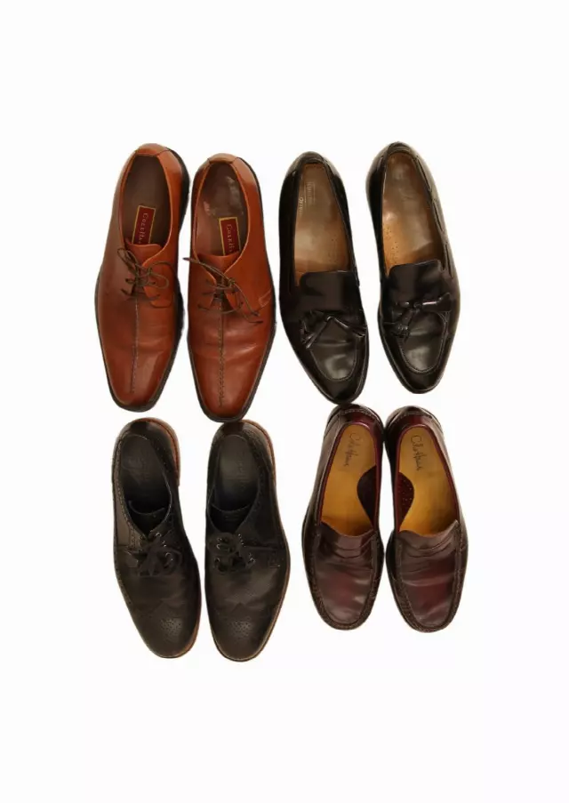 Vintage & Modern Mens Branded Dress Shoe Mix Of 20