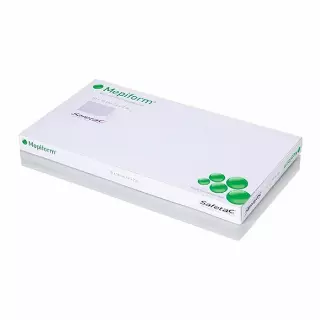 Molnlycke Mepiform with Safetac Technology 4"x7" - 5 Count