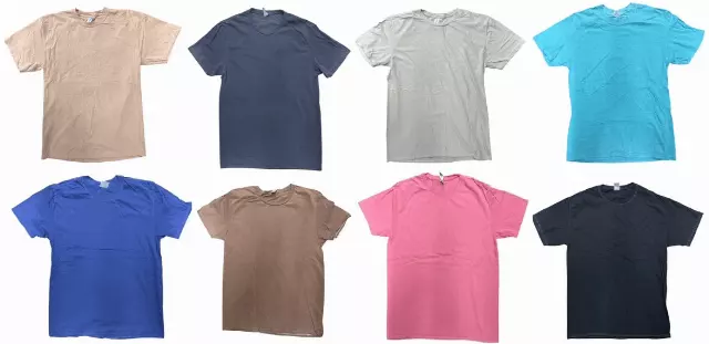 #277-V-GD Garment Dyed T-Shirts S to 4XL $1.50 Each (60 Pieces)