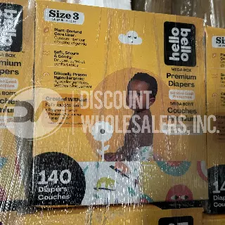 Hello Bello diapers lot · 26 pallets · brand new