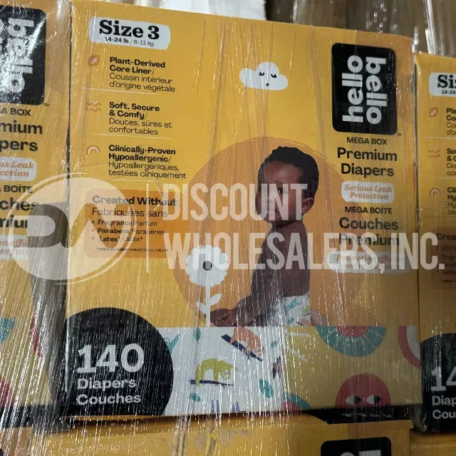 Hello Bello diapers lot · 26 pallets · brand new