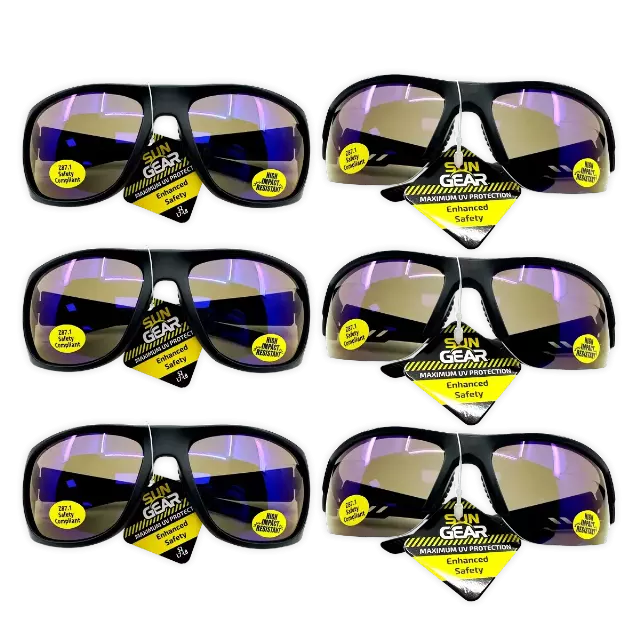 Sunglasses Sungear Assortment - 6 Pieces Per Pack 50251