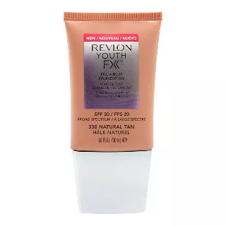 WHOLESALE REVLON YOUTH FX FILL + BLUR FOUNDATION 1 OZ - NATURAL TAN 330 - 48 PIECE LOT