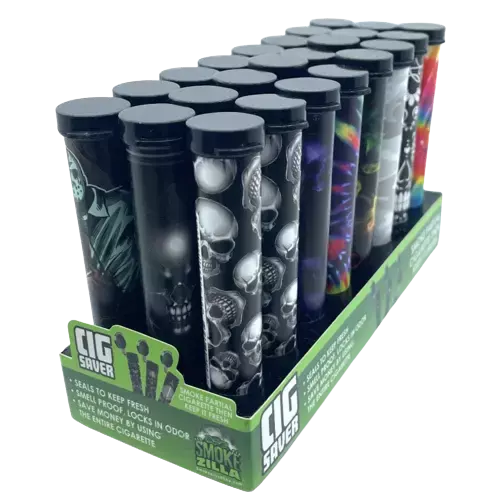Cigarette Saver Tube - 24 Pieces Per Retail Ready Display 41527