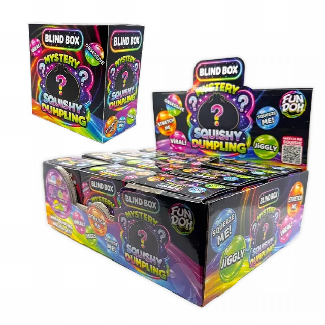 Fun Doh™ Blind Box Mystery Steamer Squishy Dumpling - 12 Pieces Per Retail Ready Display 26876