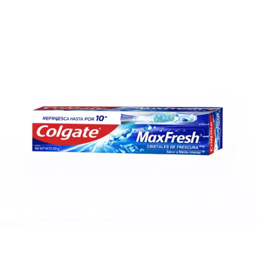 Colgate Maxfresh Peppermint 7.9oz + Free Brush Pk 36