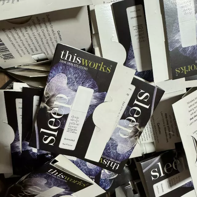 WHOLESALE THISWORKS DEEP SLEEP PILLOW SPRAY TRAVEL SIZE 0.08 OZ - 100 PIECE LOT