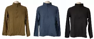 #7M-BCQZ ‘Famous Maker’ Golf Men’s 1/4 Zip – $4.50 each (20 Pieces)